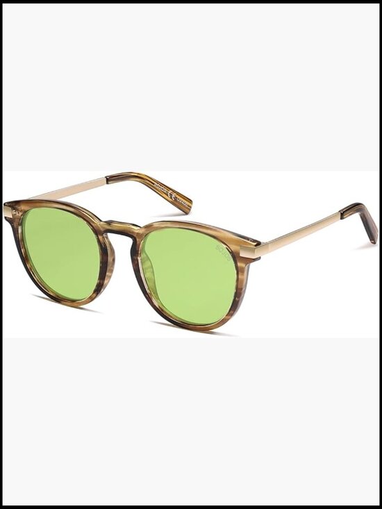 Retro Round Polarized Sunglasses Unisex Classic Vintage Trendy main image 6
